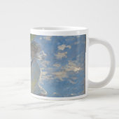 Frau mit Sonnenschirm - Frau Monet und ihr Sohn Jumbo-Tasse (Rechts)