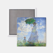 Frau mit Sonnenschirm, Frau Monet und ihr Sohn Magnet (Vorderseite/Rückseite)