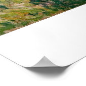 Frau mit Sonnenschirm - Frau Monet und ihr Sohn Poster (Ecke)