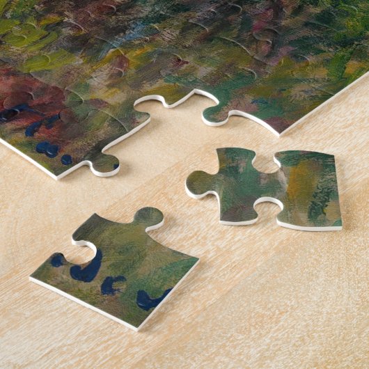 Frau mit Sonnenschirm - Frau Monet und ihr Sohn Puzzle (Seite)