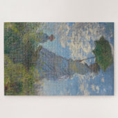 Frau mit Sonnenschirm - Frau Monet und ihr Sohn Puzzle (Horizontal)