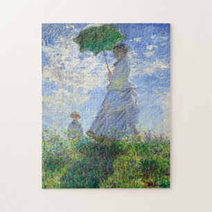 Frau mit Sonnenschirm, Frau Monet und ihr Sohn Puzzle