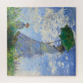 Frau mit Sonnenschirm, Frau Monet und ihr Sohn Puzzle (Horizontal)