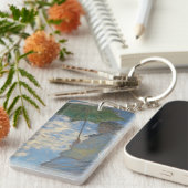 Frau mit Sonnenschirm - Frau Monet und ihr Sohn Schlüsselanhänger (Vorderseite rechts)