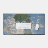 Frau mit Sonnenschirm - Frau Monet und ihr Sohn Schreibtischunterlage (Tastatur & Maus)