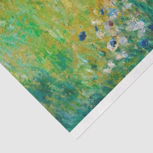 Frau mit Sonnenschirm, Garten, Renoir Seidenpapier (Ausschnitt)