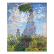 Frau mit Sonnenschirm | Monat |