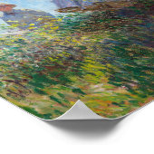 Frau mit Sonnenschirm | Monat | Poster (Ecke)