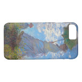 Frau mit Sonnenschirm, Monet Case-Mate iPhone Hülle (Rückseite (Horizontal))