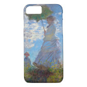 Frau mit Sonnenschirm, Monet Case-Mate iPhone Hülle (Rückseite)