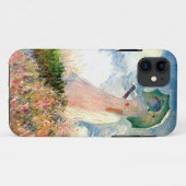 "Frau mit Sonnenschirm-Promenade Monet " Case-Mate iPhone Hülle (Rückseite (Horizontal))