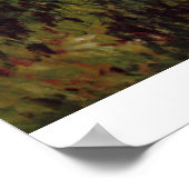 Frau mit Sonnenschirm von Claude Monet Poster (Ecke)