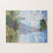 Frau mit Sonnenschirm von Claude Monet Puzzle (Horizontal)