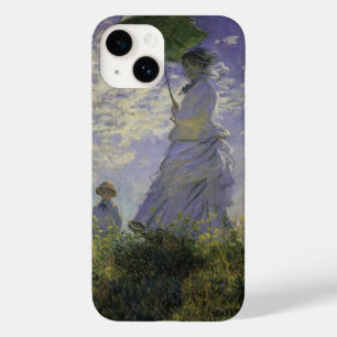 Frau mit Sonnenschirm von Claude Monet, Vintage Ku Case-Mate iPhone Hülle