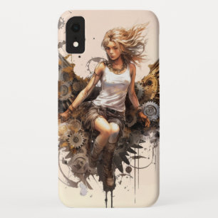 Frau mit Stiefeln iPhone/iPad Gehäuse Case-Mate iPhone Hülle