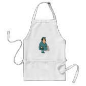 Frau mit Taschen Schürze (Vorne)