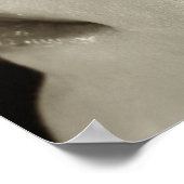 Frau mit Tränen Poster (Ecke)