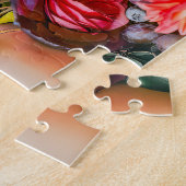 Frau mit Zitrusfrüchten und Blumengirlande Puzzle (Seite)