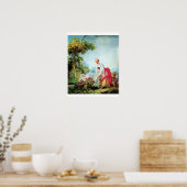 FRAU MIT ZWEI KINDERN POSTER (Küche)