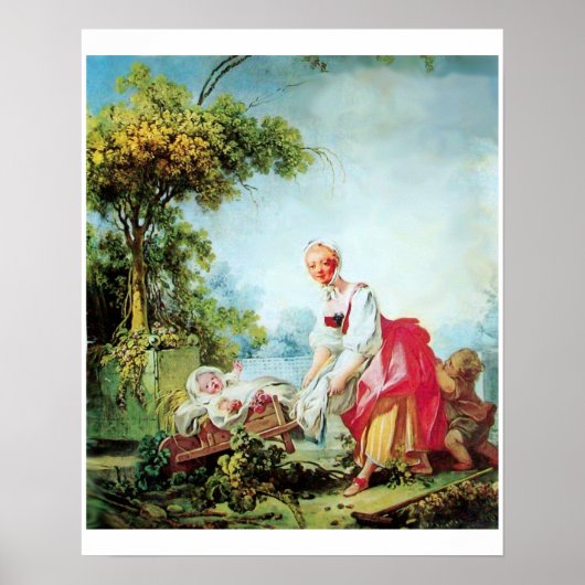 FRAU MIT ZWEI KINDERN POSTER (Vorne)