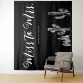 Frau Modern Boho Cactus Bachelorette Wandteppich (Beispiel)