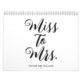 Frau Modern Brautparty Bachelorette Kalender