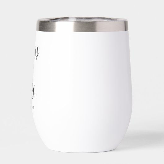 Frau Modern Minimalistischer Junggeselinnen-Abschi (Rückseite)