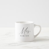Frau Modern Newlywed Bride Espressotasse