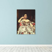 Frau Moitessier, 1856 Leinwanddruck (Insitu (Holzboden))