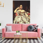 Frau Moitessier, 1856 Leinwanddruck (Insitu (Wohnzimmer))