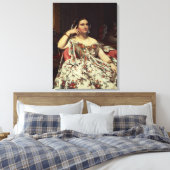 Frau Moitessier, 1856 Leinwanddruck (Insitu (Schlafzimmer))