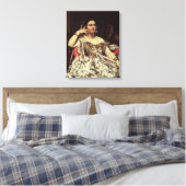 Frau Moitessier, 1856 Leinwanddruck (Insitu (Schlafzimmer))