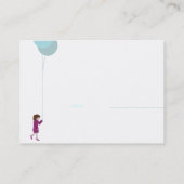 Frau - mollig visitenkarte (Rückseite)