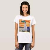Frau Monet trifft den Schrei T-Shirt (Vorne ganz)