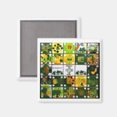 Frau Montgomery's Class Magnet (Vorderseite/Rückseite)