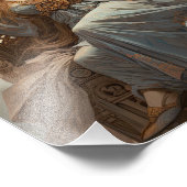 Frau Moon Goddess Fotodruck (Ecke)