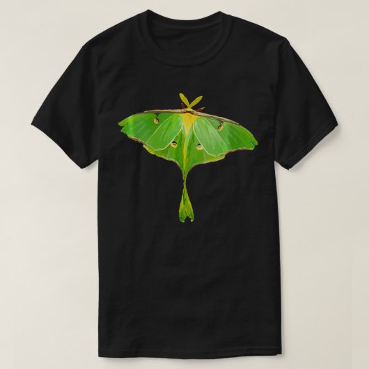Frau Moth ( Luna Moth Graphic ) Schöne Luna T-Shirt (Design vorne)