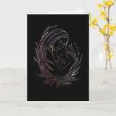 Frau Mother Baby Midfrau Doula Karte (Gelbe Blume)