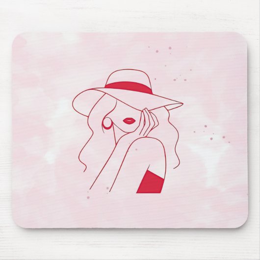Frau Mousepad (Vorne)