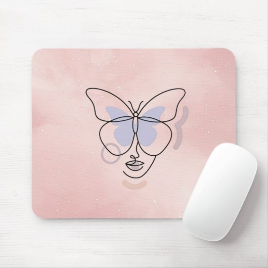 Frau Mousepad (Mit Mouse)