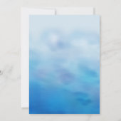 Frau & Mrs Sandy Toes Wedding Einladung und Dollar (Rückseite)