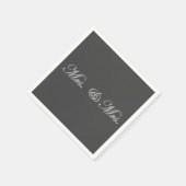 Frau & Mrs. Serviette (Ecke)