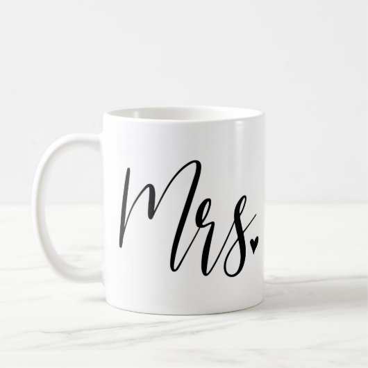 Frau Mug, Geschenk für sie, Herr und Frau Mug, Kaffeetasse (Links)