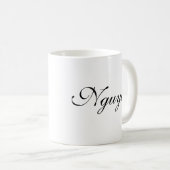 Frau Mug Kaffeetasse (VorderseiteRechts)