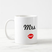 Frau Mug mit den Lippen Kaffeetasse (Links)