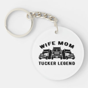 Frau Mutter LKW-Legende Zitate Schlüsselanhänger