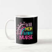 Frau Mutter Oma Krankenschwester Muttertag Kranken Kaffeetasse (Links)