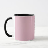 Frau & Mutter seit – Minimalistisches Valentinsges Tasse (Links)