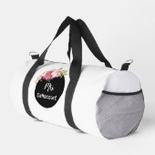 Frau Nachname Bride Custom Duffle Bag (Rechte Ecke)