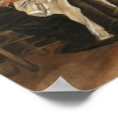 Frau Nähen (F886) Van Gogh Fine Art Poster (Ecke)